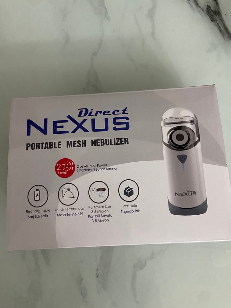 Direct Nexus Portatif Mesh Nebulizatör